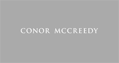 Desktop Screenshot of conormccreedy.com